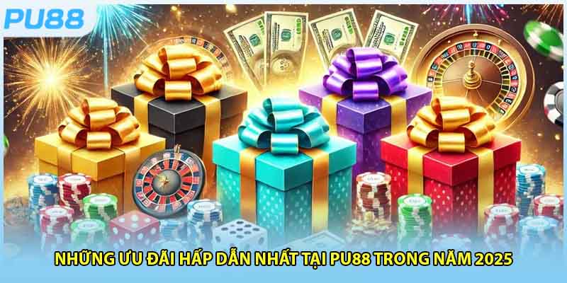 Những ưu đãi hấp dẫn nhất tại PU88 trong năm 2025
