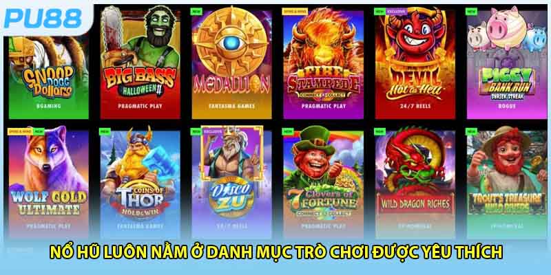 Giới thiệu thông tin về trò chơi nổ hũ cho người mới