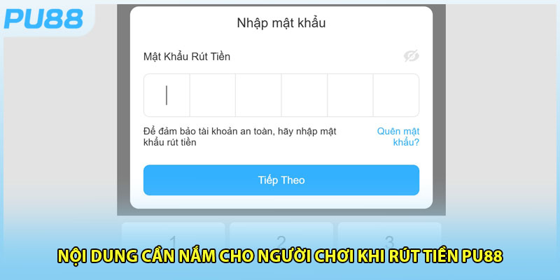 Ý nghĩa và nội dung chính về rút tiền PU88 hiện nay