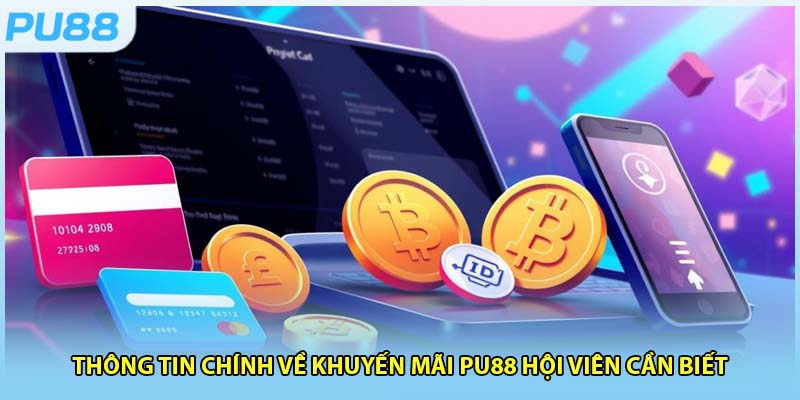 Thông tin chính về khuyến mãi PU88 hội viên cần biết